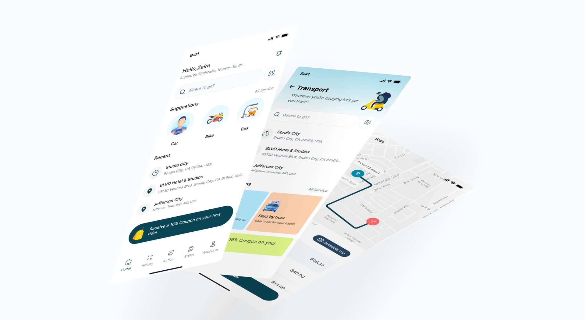 Rydo – Your Ride, Your Way – A New Era of Ride-Sharing showcase